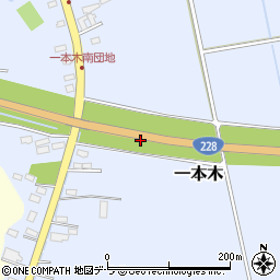 〒041-1223 北海道北斗市一本木の地図