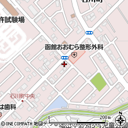 北海道函館市石川町122-100周辺の地図