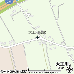 大工川会館周辺の地図