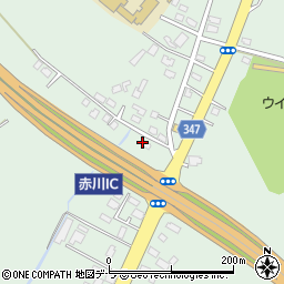 北海道函館市赤川町197周辺の地図