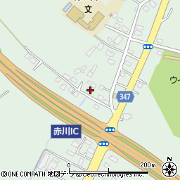 北海道函館市赤川町354周辺の地図