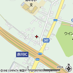 北海道函館市赤川町354-11周辺の地図