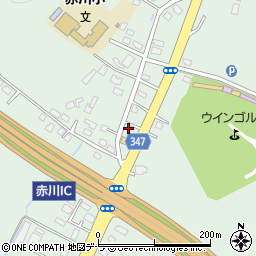 北海道函館市赤川町244周辺の地図
