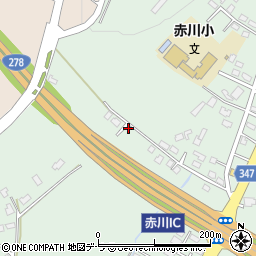 北海道函館市赤川町193-4周辺の地図