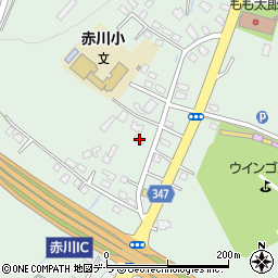 北海道函館市赤川町351周辺の地図