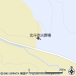 北斗市役所　火葬場周辺の地図