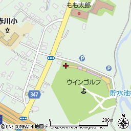 北海道函館市赤川町336-4周辺の地図
