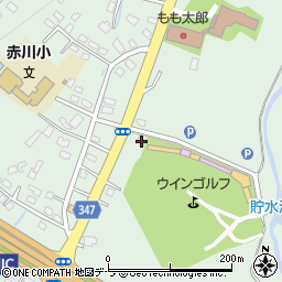 北海道函館市赤川町337-5周辺の地図