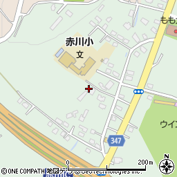 北海道函館市赤川町356周辺の地図