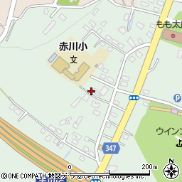 北海道函館市赤川町371周辺の地図