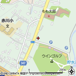 北海道函館市赤川町340-6周辺の地図