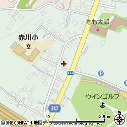 北海道函館市赤川町345周辺の地図