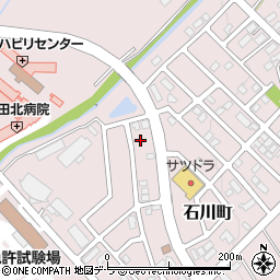 北海道函館市石川町467-9周辺の地図