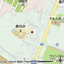 北海道函館市赤川町373周辺の地図