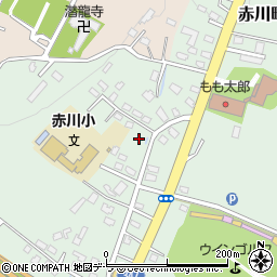 北海道函館市赤川町374周辺の地図