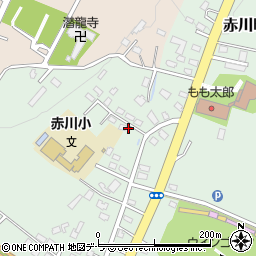 北海道函館市赤川町375周辺の地図
