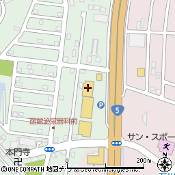 １００円ショップセリア　函館桔梗店周辺の地図