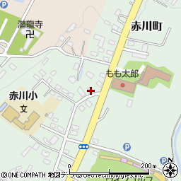 北海道函館市赤川町384周辺の地図
