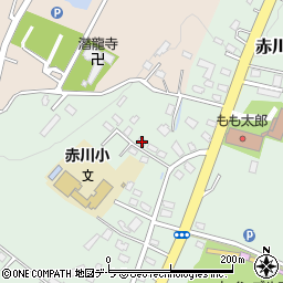 北海道函館市赤川町340周辺の地図