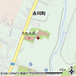 北海道函館市赤川町周辺の地図