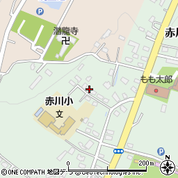 北海道函館市赤川町381-3周辺の地図