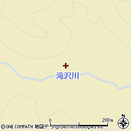 滝沢川周辺の地図