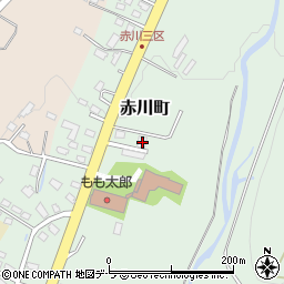 北海道函館市赤川町396-2周辺の地図