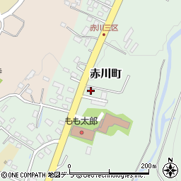 北海道函館市赤川町396-5周辺の地図