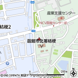 日本アレフ函館未来研究所周辺の地図