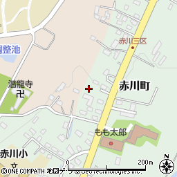 北海道函館市赤川町410-2周辺の地図