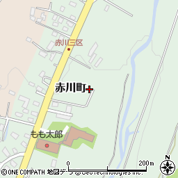北海道函館市赤川町393周辺の地図