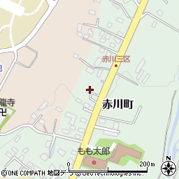 北海道函館市赤川町410周辺の地図