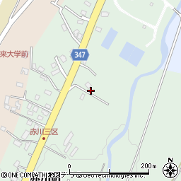 北海道函館市赤川町425-1周辺の地図