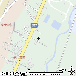 北海道函館市赤川町425-9周辺の地図