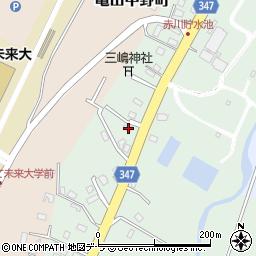 北海道函館市赤川町449周辺の地図