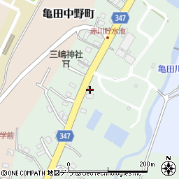 北海道函館市赤川町461周辺の地図