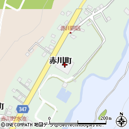 北海道函館市赤川町502周辺の地図