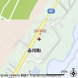 北海道函館市赤川町501周辺の地図