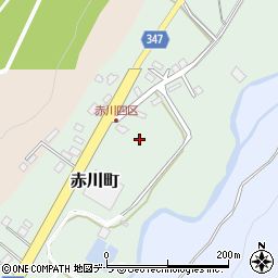 北海道函館市赤川町504周辺の地図