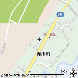 北海道函館市赤川町496周辺の地図
