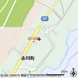 北海道函館市赤川町500周辺の地図