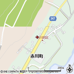 北海道函館市赤川町497周辺の地図