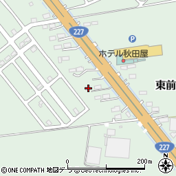 北海道北斗市東前4-4周辺の地図