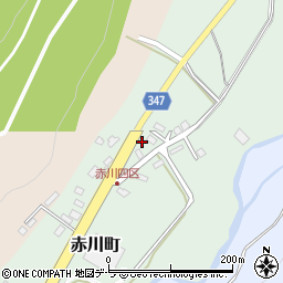 北海道函館市赤川町498周辺の地図