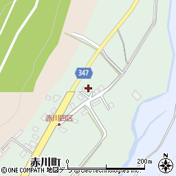北海道函館市赤川町512周辺の地図