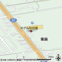 ホテル秋田屋周辺の地図