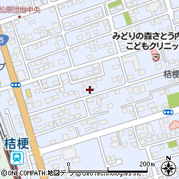 ひまわり公園(桔梗第16街区公園)周辺の地図