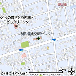 函館市桔梗配本所周辺の地図