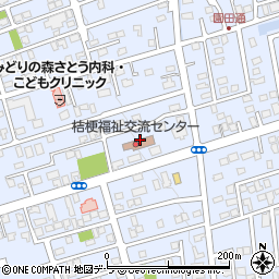 函館市役所教育委員会　学校教育部桔梗配本所周辺の地図