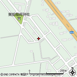 北海道北斗市東前15-73周辺の地図